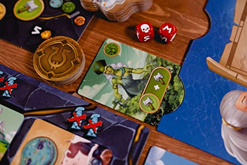 Orichalicum Board Game - Race to Save Your People in an Epic Exodus! Fast-Paced Strategy Game for Kids and Adults, Ages 12+, 2-4 Players, 45 Minute Playtime, Made by Pandasaurus Games