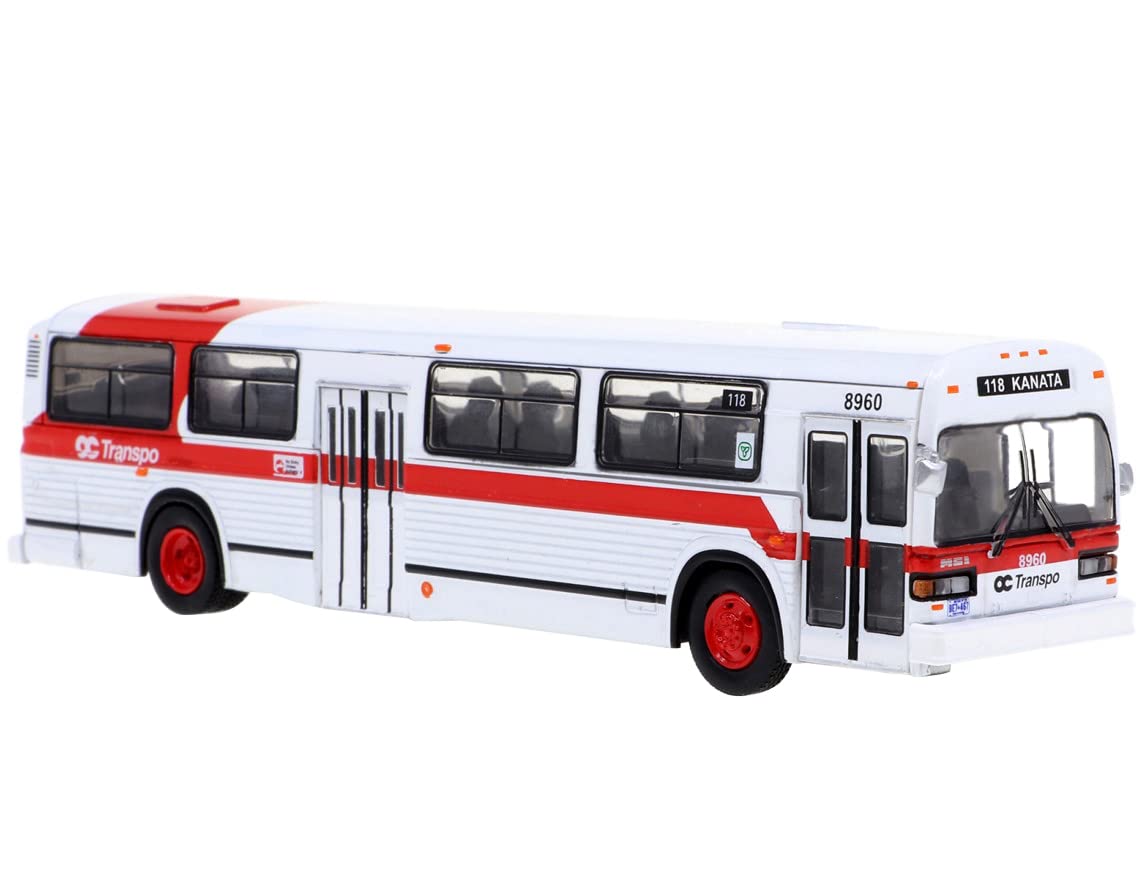 MCI Classic Transit Bus OC Transpo Ottawa 118 Kanata Vintage Bus & Motorcoach Collection 1/87 Diecast Model by Iconic Replicas 87-0394