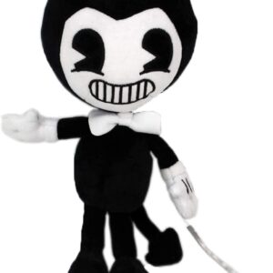 Msfdcdr Bendy Plush Toys Doll Cute Game Horror Bendy Plush Soft Stuffed Animals Toys for Kids Children with 11.8"