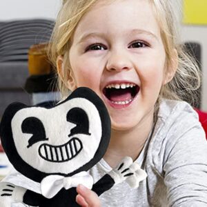 Msfdcdr Bendy Plush Toys Doll Cute Game Horror Bendy Plush Soft Stuffed Animals Toys for Kids Children with 11.8"