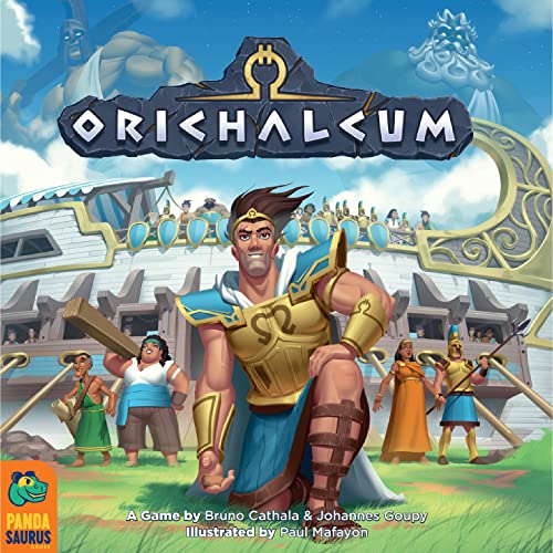 Orichalicum Board Game - Race to Save Your People in an Epic Exodus! Fast-Paced Strategy Game for Kids and Adults, Ages 12+, 2-4 Players, 45 Minute Playtime, Made by Pandasaurus Games