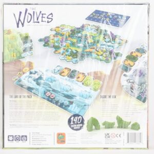 The Wolves Board Game | Wolf Themed Survival Strategy Game | Highly Interactive Family Game for Kids and Adults | Ages 14+ | 2-5 Players | Avg. Playtime 75 Minutes | Made by Pandasaurus Games