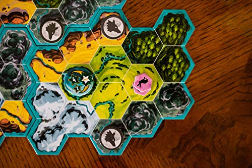 The Wolves Board Game | Wolf Themed Survival Strategy Game | Highly Interactive Family Game for Kids and Adults | Ages 14+ | 2-5 Players | Avg. Playtime 75 Minutes | Made by Pandasaurus Games