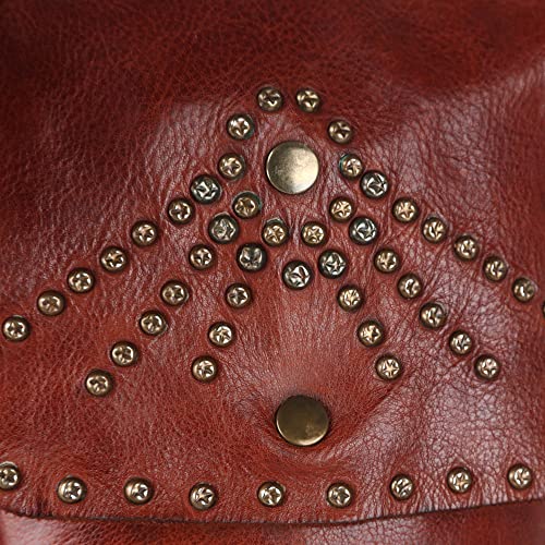 Spaghetti Western Full Grain Leather Crossbody Bag -SWC150CG | Crossbody Bag | Full Grain Leather Bag | Leather Crossbody Bag | Crossbody Bags for Women | Crossbody Purse