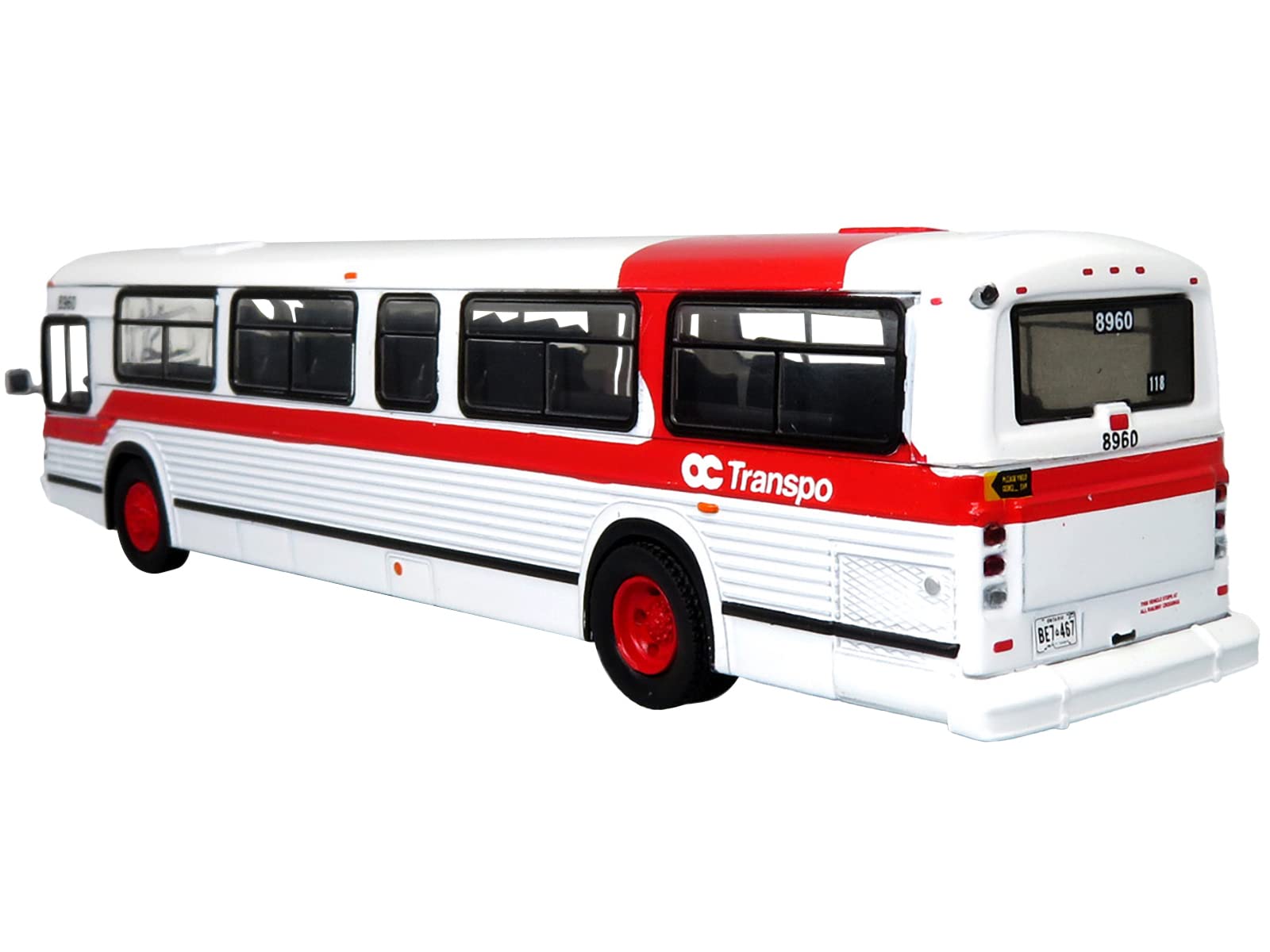 MCI Classic Transit Bus OC Transpo Ottawa 118 Kanata Vintage Bus & Motorcoach Collection 1/87 Diecast Model by Iconic Replicas 87-0394