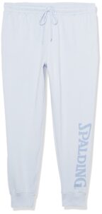 spalding plus size women's banded jogger, heather, xx-large