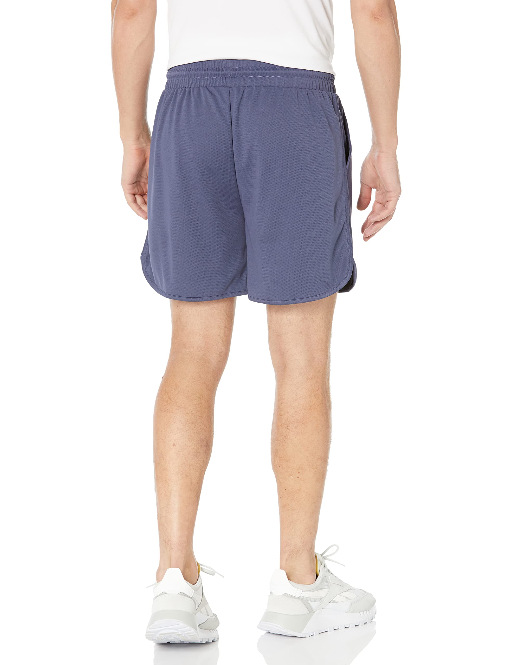 Spalding Men's Mesh Branded Short, Crown Blue, Medium