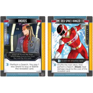 Power Rangers Deck-Building Game: Flying Higher Expansion - New Ways to Play and Win, New Playable Characters, Renegade Game Studios, Ages 14+, 1-4 Players, 30-70 Min Playing Time