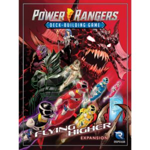 Power Rangers Deck-Building Game: Flying Higher Expansion - New Ways to Play and Win, New Playable Characters, Renegade Game Studios, Ages 14+, 1-4 Players, 30-70 Min Playing Time