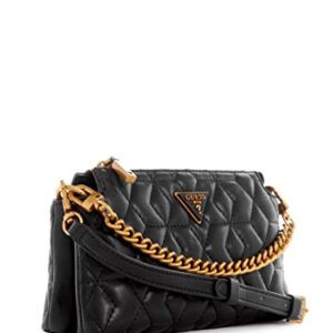 GUESS US Elenia Quilted Top-Zip Mini Crossbody