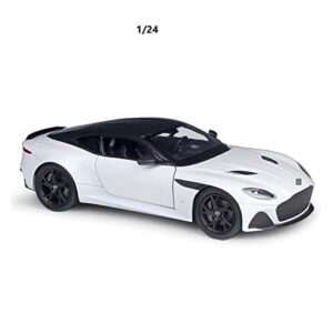 VISBOI for Aston Martin DBS Superleggera Alloy Metal Model Car Diecast 1:24 Multicolor (Color : White)