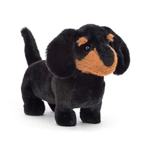 Jellycat Freddie Sausage Dachshund Wiener Dog Stuffed Animal, Small 7 inches | Dogs and Puppies Plush Toy | Classic Children's Gift