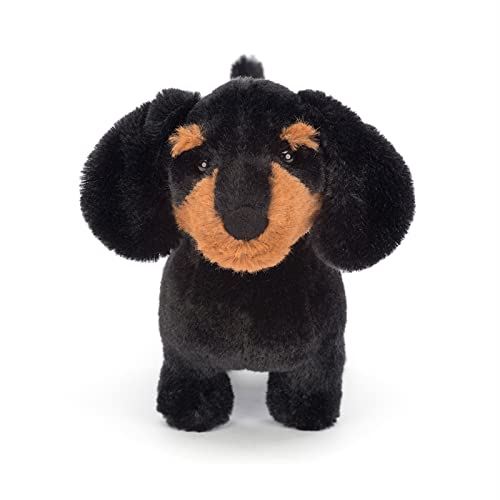 Jellycat Freddie Sausage Dachshund Wiener Dog Stuffed Animal, Small 7 inches | Dogs and Puppies Plush Toy | Classic Children's Gift