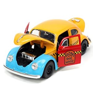 Sesame Street 1:24 1959 Volkswagen Beetle Die-cast Car & 2.75" Oscar The Grouch Figure, Toys for Kids and Adults