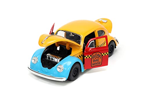 Sesame Street 1:24 1959 Volkswagen Beetle Die-cast Car & 2.75" Oscar The Grouch Figure, Toys for Kids and Adults