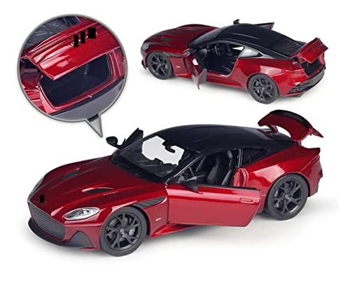 VISBOI for Aston Martin DBS Superleggera Alloy Metal Model Car Diecast 1:24 Multicolor (Color : White)