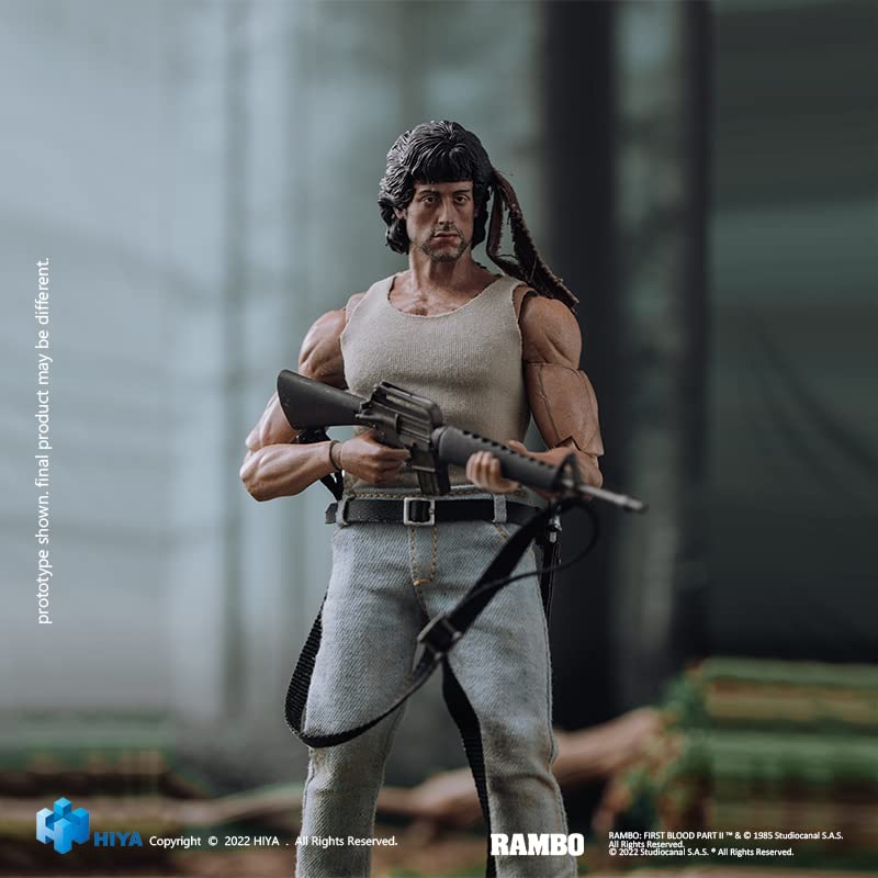 Hiya Toys Rambo: First Blood Exquisite Super Series 1:12 Scale PX Action Figure