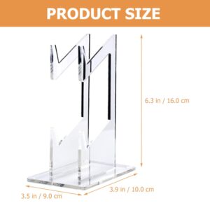 Headphone Storage Rack Clear Headphone Supports Game Handle Holder Headphone Display Holder Game Controller Storage Rack Controller Support Stand Game Controller Bracket