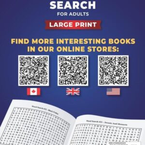 BIG 4000 New Words Word Search for Adults: 100+ Large Print Puzzles with Interesting Themes about the Year