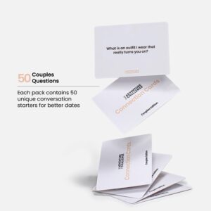 The Adventure Challenge 50 Question Date Night Idea Cards, Connection Cards for Couples, Relationship Game, Best Wedding Gifts for Newlyweds