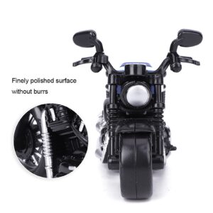 Motorbike Model, Alloy Small Motorcycle Model Pull Back Car Model Cake Ornaments