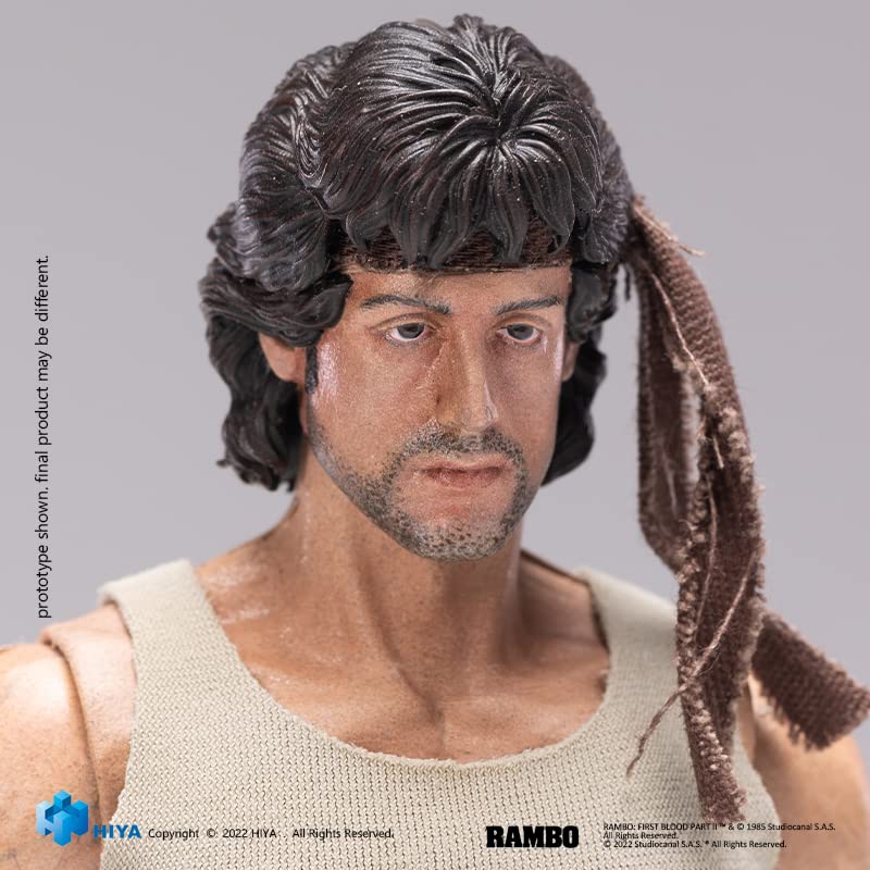 Hiya Toys Rambo: First Blood Exquisite Super Series 1:12 Scale PX Action Figure