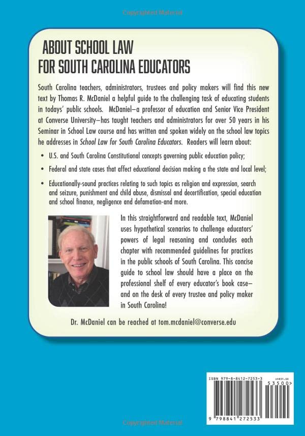 School Law for South Carolina Educators