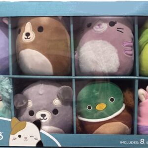 Squishmallows Official Box Set of 8 - 5 inch 5" Favorites Squishmallows Pack (Greta, Patty, Brian, Pilar, Joelle, Tabitha, Meadow, Avery)