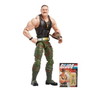 G. I. Joe Classified Series 6-Inch SGT. Slaughter Action Figure, Multicolor, (HSF4555) 6 inches