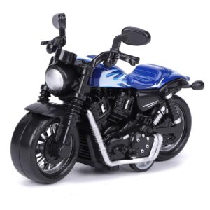 Motorbike Model, Alloy Small Motorcycle Model Pull Back Car Model Cake Ornaments