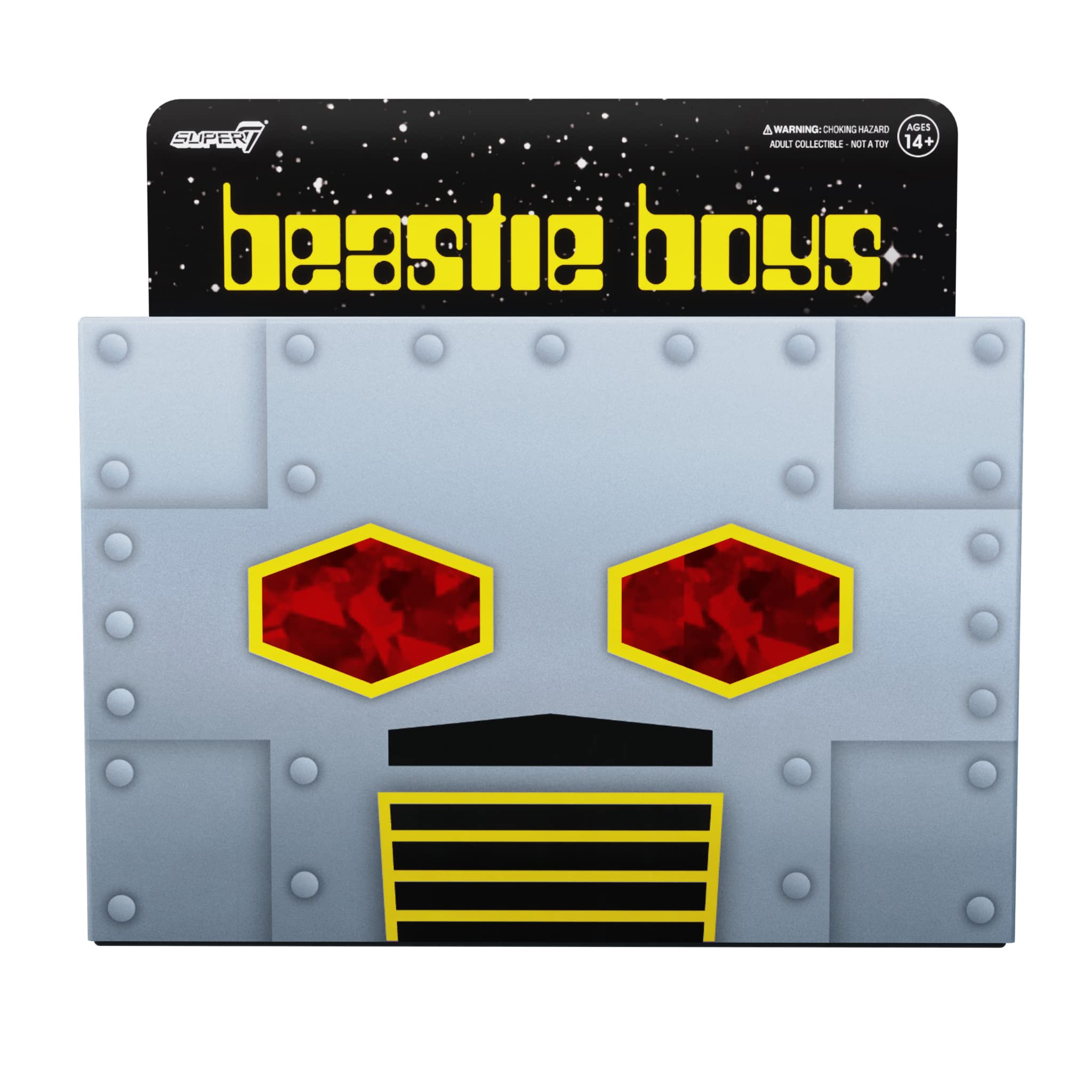 Super7 Beastie Boys Intergalactic - (2-Pack) 3.75" Beastie Boys Action Figures with Accessory Hip Hop Collectibles and Retro Toys