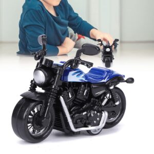 Motorbike Model, Alloy Small Motorcycle Model Pull Back Car Model Cake Ornaments