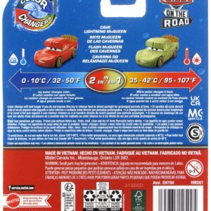 Disney Cars Toys Color Changers 2022 Cars On The Road Cave Lightning McQueen