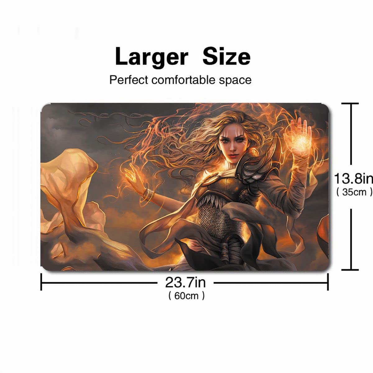 Board Game MTG Playmat Size 60X35CM Mousepad Play Mat for TCG CCG Big Table Mats