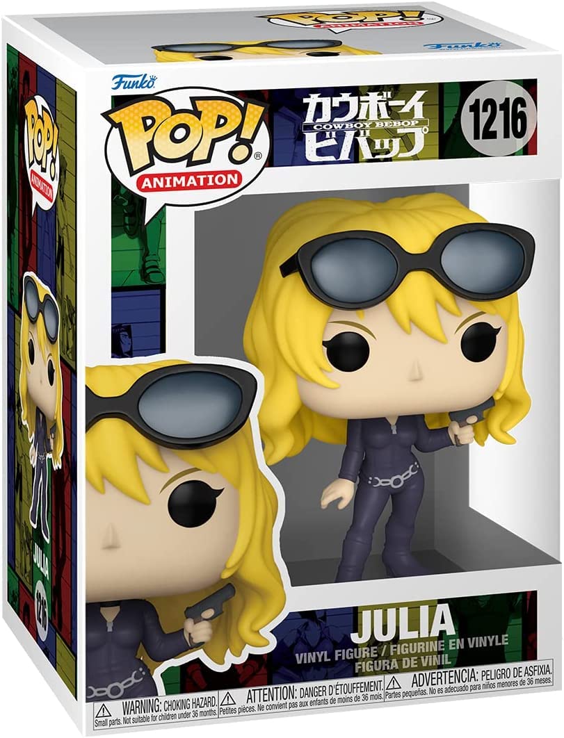 Funko POP! Animation: Cowboy Bebop - Julia Bundled with a Byron's Attic Pop Protector