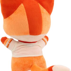 Pacreck Fox Plush Doll Animal Fox Ears Plush Pillow Plushies Stuffed Toy Birthday Xmas Gifts (10in)