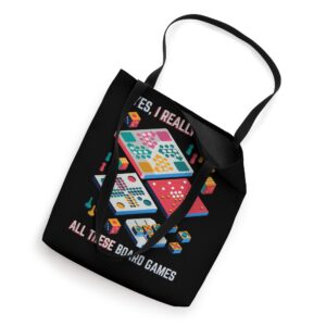 Yes I really Do Need All These Board games Board Game Player Tote Bag