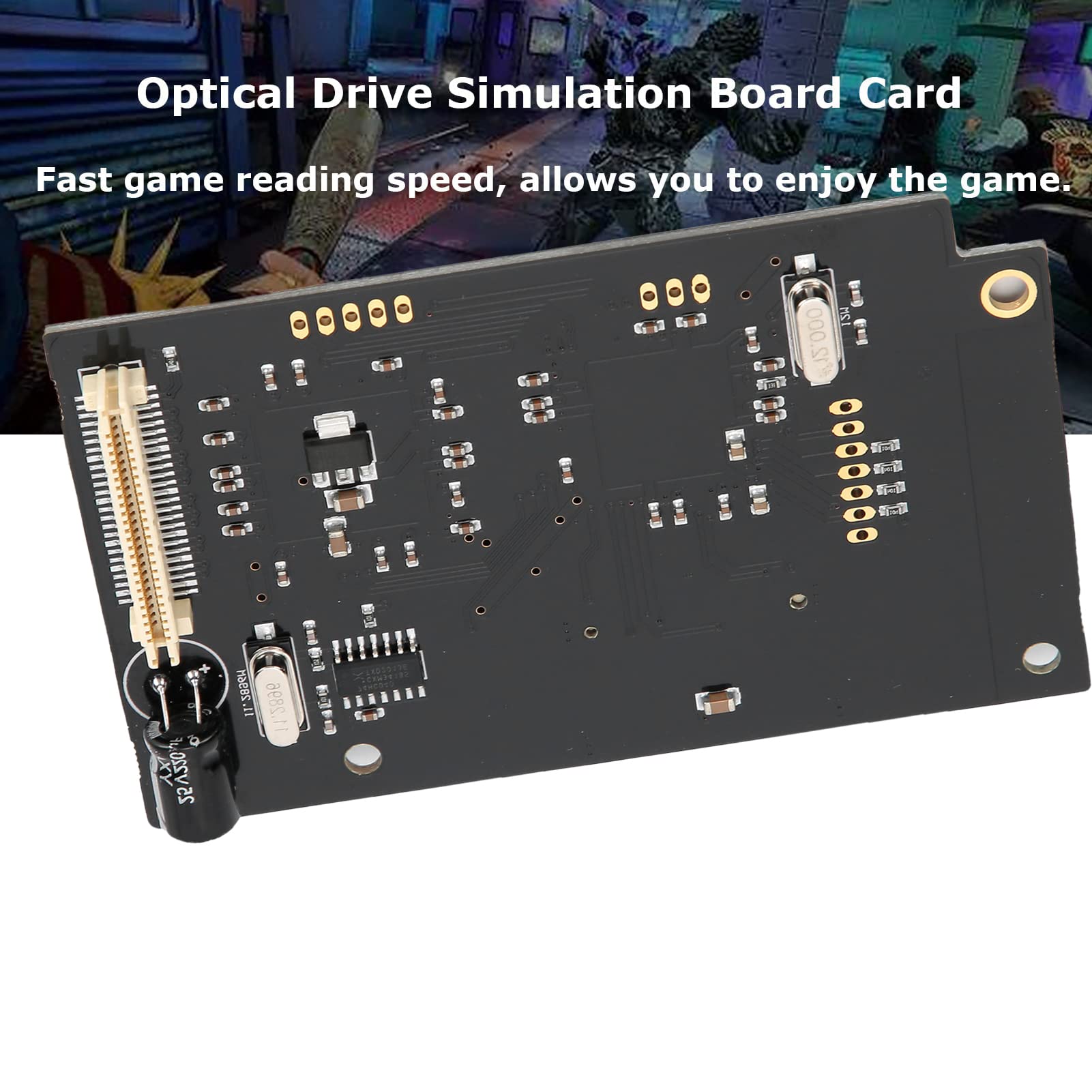 Replacement GDEMU Optical Drive Board V5.15b for Dreamcast Game Console VA1 Host, Gaming Optical Drive Simulation Board Kits