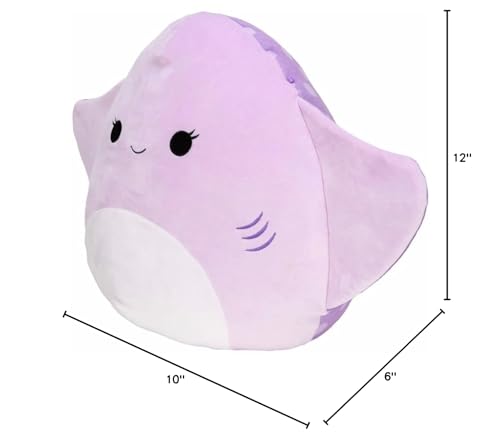 Squishmallows Official Kellytoy Sealife Soft and Squishy Holiday Stuffed Animal Toy - Great Gift for Kids 12" (Aziza)