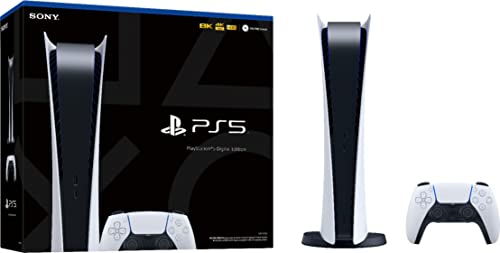 Sony Playstation 5 Digital Edition PS5 Console. (.Disc ^Free)