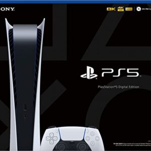 Sony Playstation 5 Digital Edition PS5 Console. (.Disc ^Free)