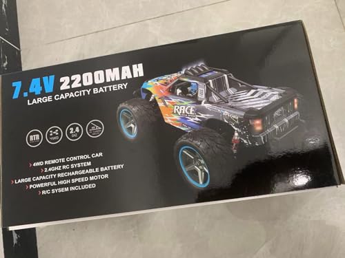 WLtoys 104019 1:10 2.4G Racing Remote Control Car 55KM/H 4WD Large Alloy Electric Remote Control Crawler RC car for Young People