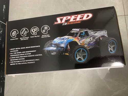 WLtoys 104019 1:10 2.4G Racing Remote Control Car 55KM/H 4WD Large Alloy Electric Remote Control Crawler RC car for Young People