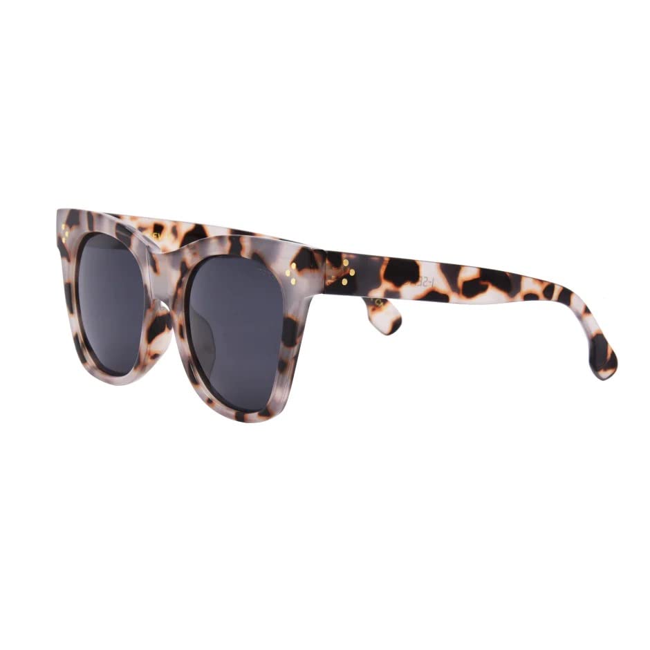 I-SEA Women's Sunglasses - Stevie (SNOW TORT/SMOKE POLARIZED)