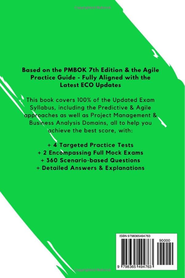 CAPM Mock Practice Tests: Fully Aligned with the Latest Examination Content Outline (ECO) Updates - Based on the PMBOK 7th Edition & the Agile Practice Guide