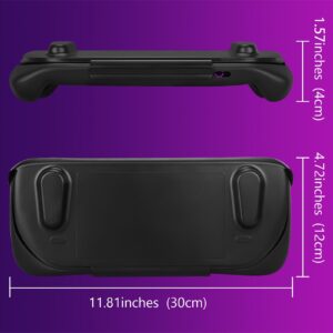 Geekria Kickstand Protective Case Compatible with Steam Deck, TPU Cover Protector with Stand Base, Protective Cover Case Compatible with Valve Steam Deck Non-Slip and Anti-Scratch Design