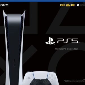 Sony Playstation 5 Digital Edition PS5 Console. (Disc `Free)