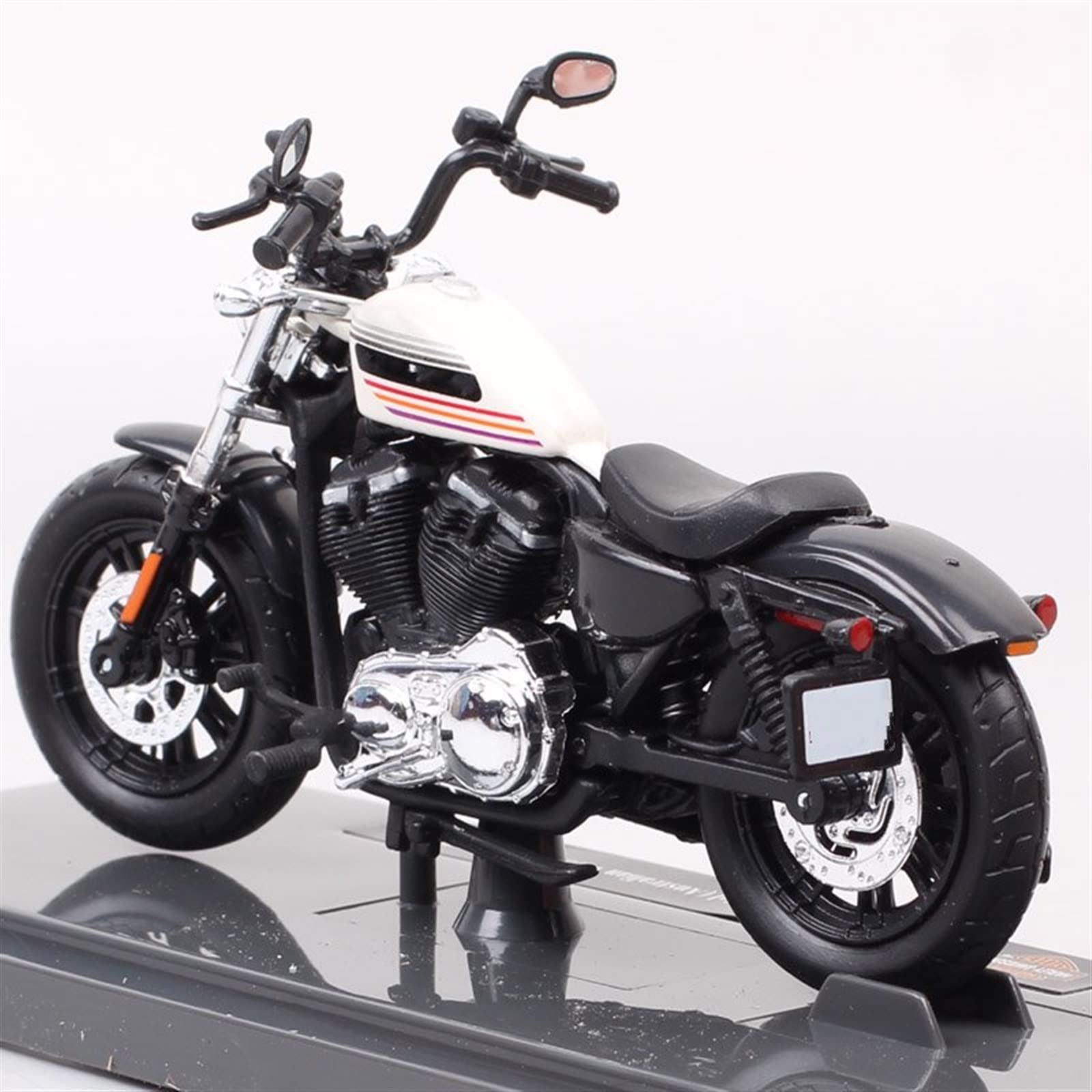 NJCORE 1/18 Scale Small 2018 HD Forty-Eight Special Diecasts & Toy Vehicles Motorcycle Street Bike Sportster Toy White Replicas