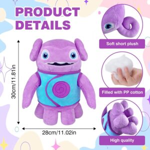 Msfdcdr Soft Toys 12.5 Inch Movie Alien Home Oh Boov Stuffed Doll Kids Plush Toys Creepys Crazys Aliens Stuffed Animals Funny Soft Plushies Gift for Kids Boys Girls and Friends