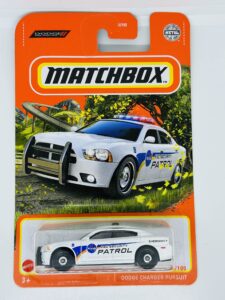 matchbox 2022 - dodge charger pursuit - nasa - kennedy space center patrol - 86/100